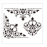 Screenshot at Στένσιλ DecoChic xcm Lace Embellishments Decomagia